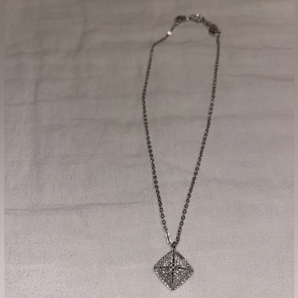 Swarovski Silver Pendant Necklace